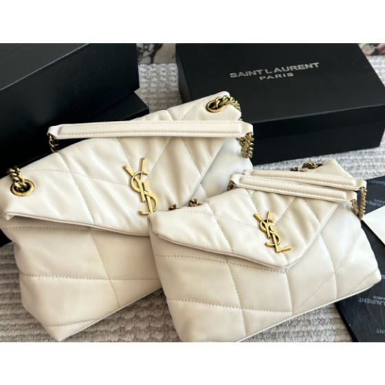 Loulou Puffer YSL Cloud Bag LOULOU PUFFER Quilted Lambskin Bag